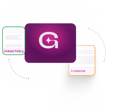 Graphic connecting Linked Policy and Guidance docs.